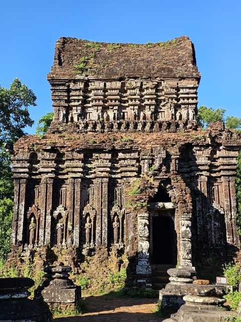 My Son Sanctuary Morning/Afternoon with Boat Trip and Banhmi - Leaving Hoi An in a smaller vehicle