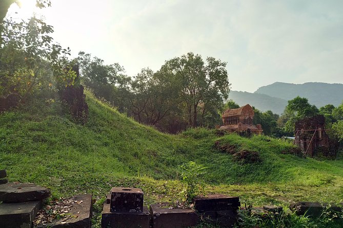 My Son Sanctuary Sunset with insider guide and BBQ boat trip - From temple road to Thu Bon River