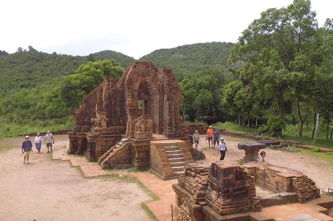 MY SON Unesco Site & Fresh Rice Noodle "PHỞ" Making Experience - Walking through the Champa sanctuary