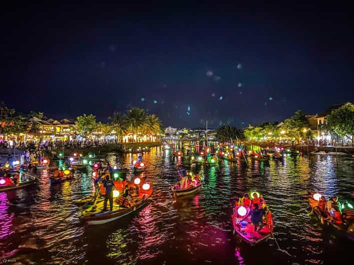 Night Boat Trip and Floating Lantern on Hoai River Hoi An - Meeting Anna Travel in Hoi An Old Town