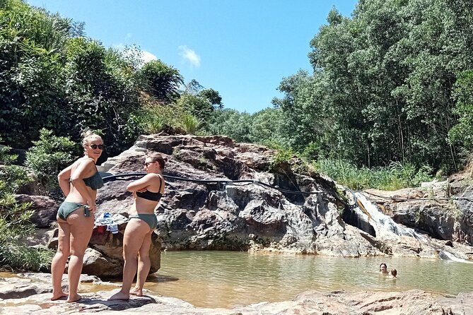 Over Hai Van Pass Loop Tour from Hoi An - Marble Mountains: caves, stone, and a busy hour
