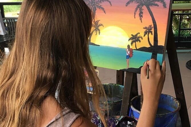 Phap Studio Gallery Art Classes Painting Workshop Hoi An - Choosing a subject or transforming your own photo