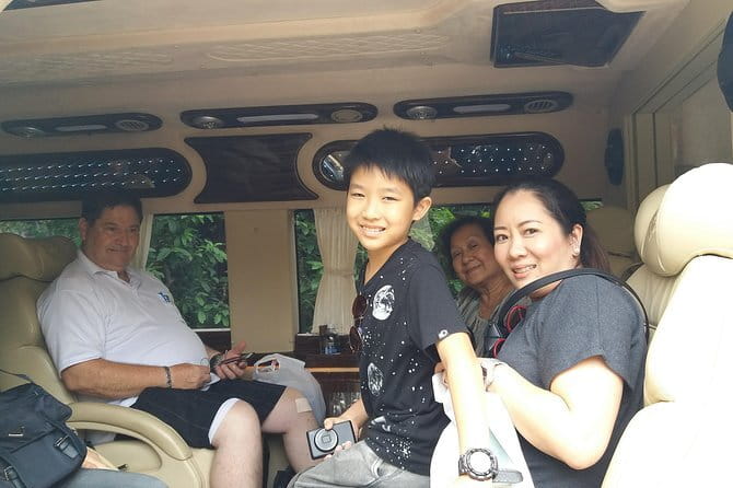 Private Car from Hoi An to Golden Bridge and Back - French-style sights, a wine cellar, and the Chain Bridge
