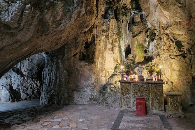 PRIVATE GuidedTOUR to Marble Mountain-Am Phu Cave-Monkey Mountain - Son Tra Mountain and the short My Khe Beach stop