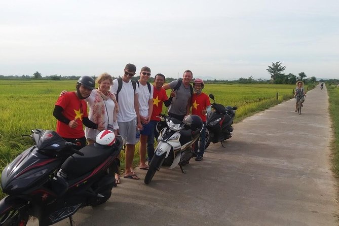 PRIVATE My Son Holy Land Tour: Adventure on Vespa or Motorbike - My Son Sanctuary combines Hindu temples and wartime damage