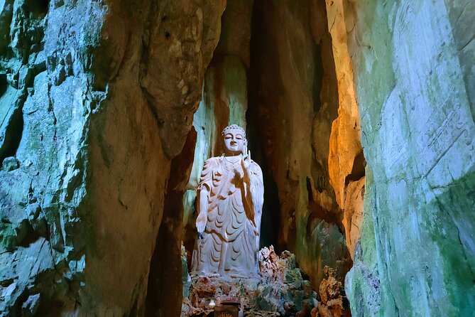 Private Tour at Marble Mountain - Monkey Mountain - Marble Mountain begins with stone, stairs, and shrines