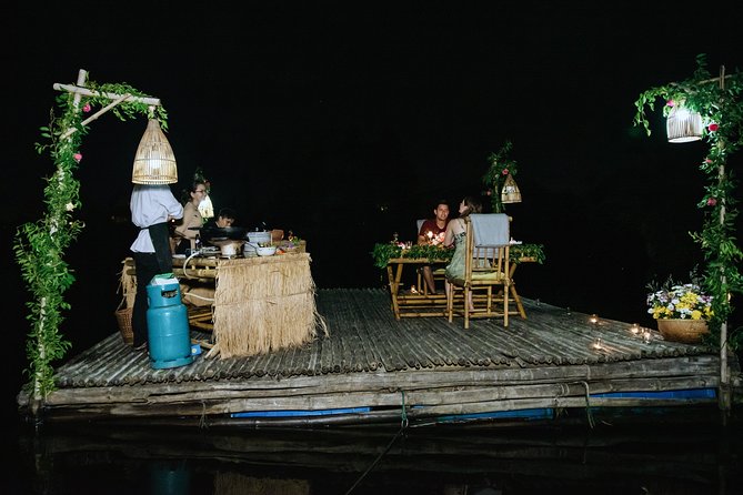 Romantic Dinning On The Bamboo Raft - Food, drinks, and what is not included