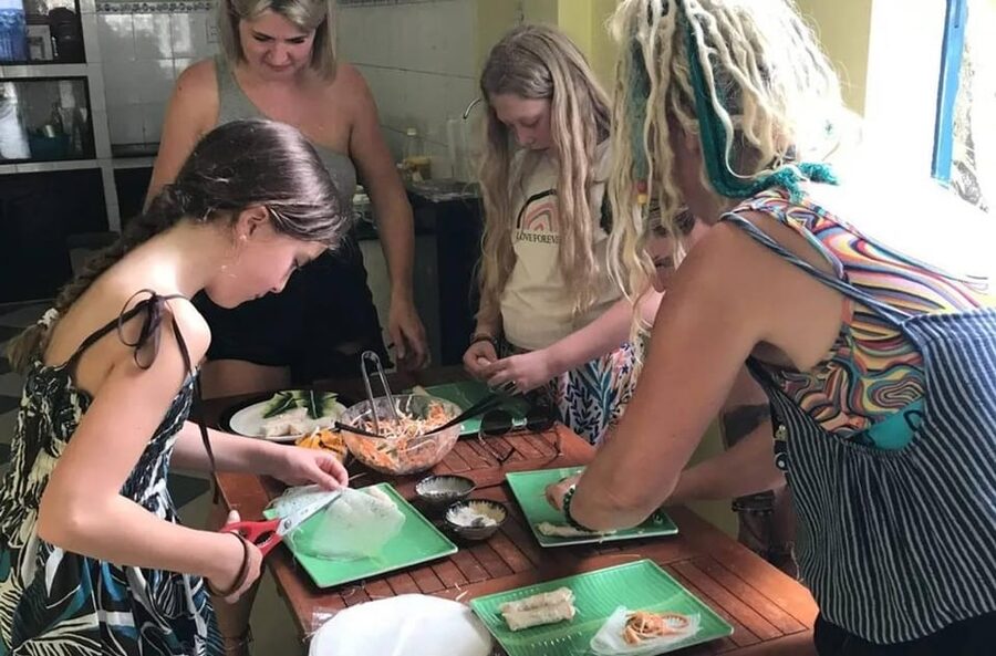 Traditional Vietnamese Cooking Class in Leina Cookery - A hands-on taste of Hoi An at 23 Huynh Thuc Khang