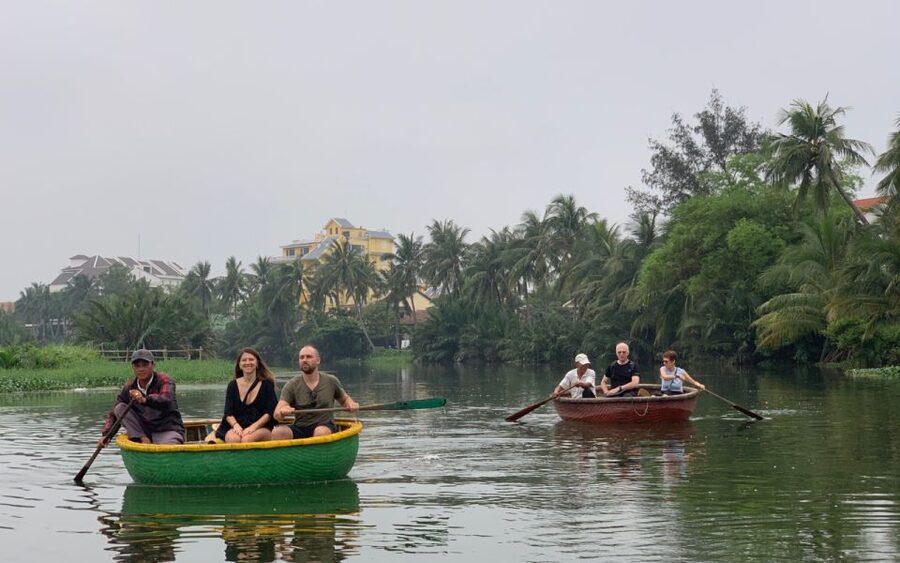 Tranquil Basket Boat Ride at Water Coconut Forest - Why Thanh Dong is a calmer choice than Bay Mau