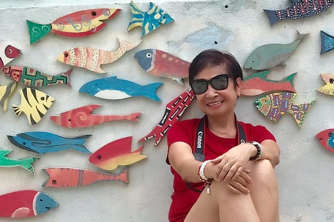 Visiting Tam Thanh mural village - Mother Thu monument - Basket boats and the Truong Giang River